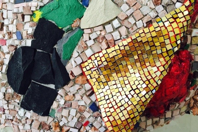 Valeria Ercolani e le sue opere in mosaico